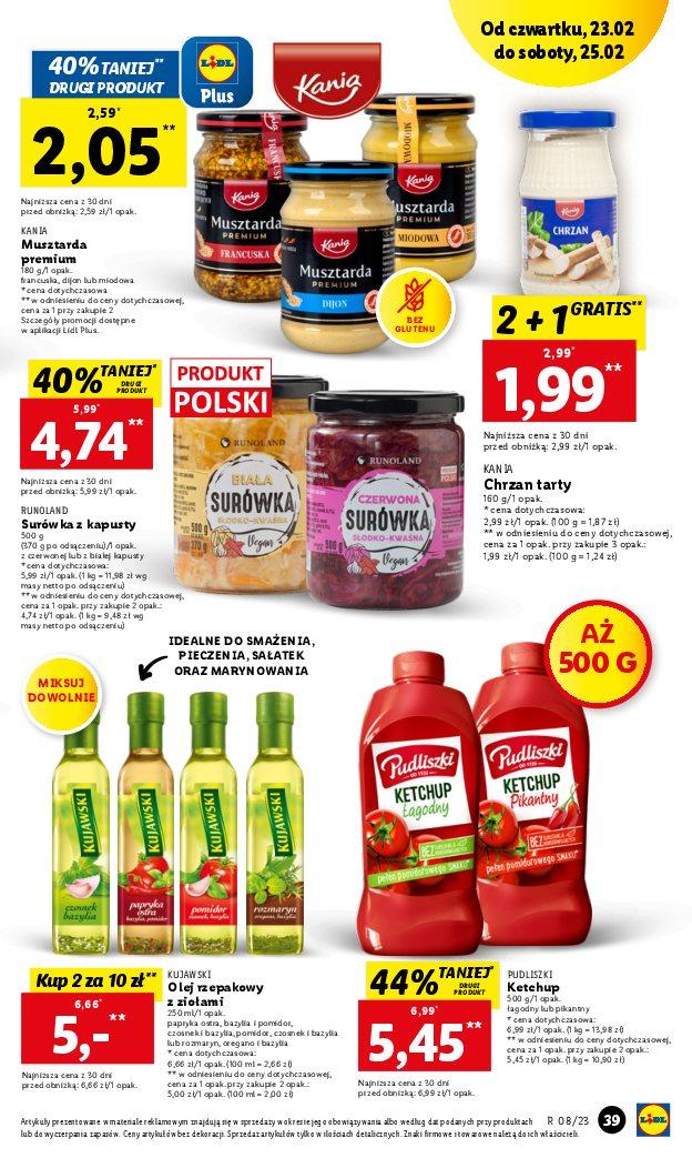 Gazetka promocyjna Lidl do 25/02/2023 str.39