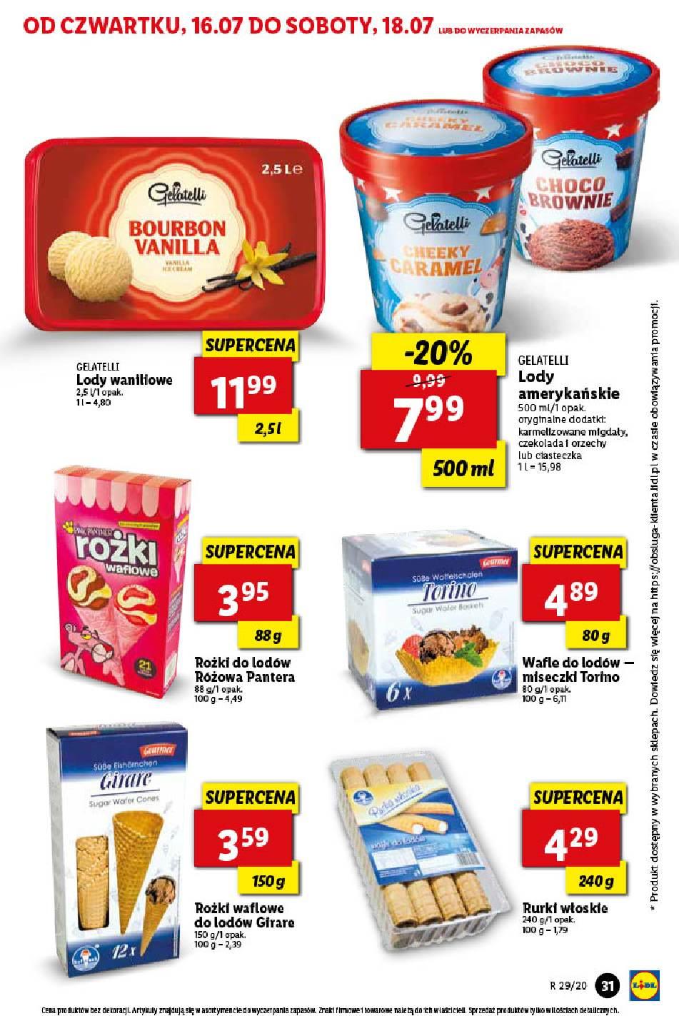 Gazetka promocyjna Lidl do 18/07/2020 str.31