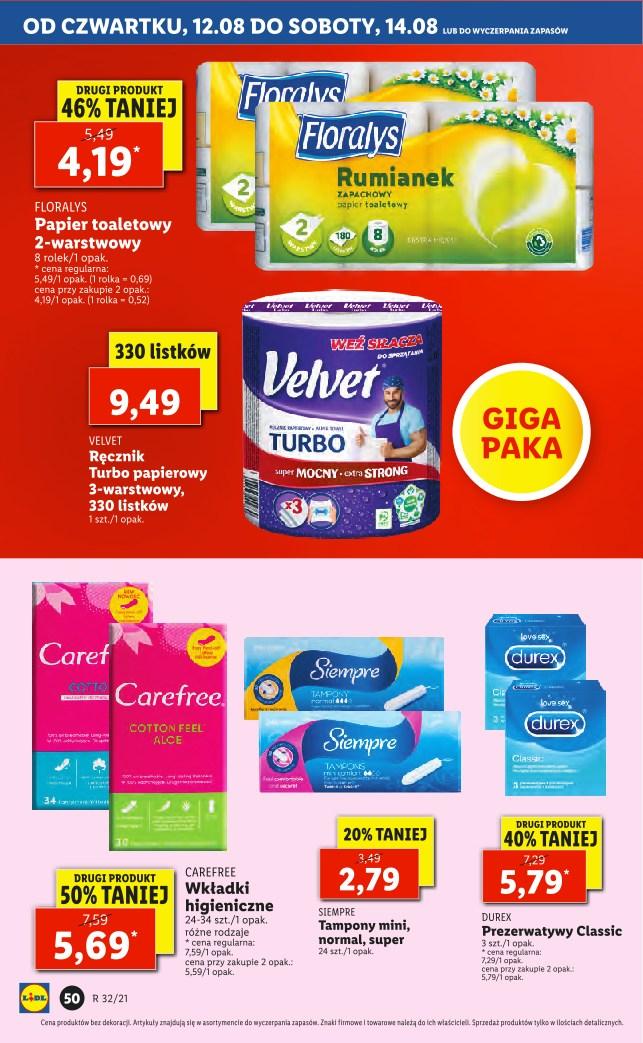 Gazetka promocyjna Lidl do 14/08/2021 str.50