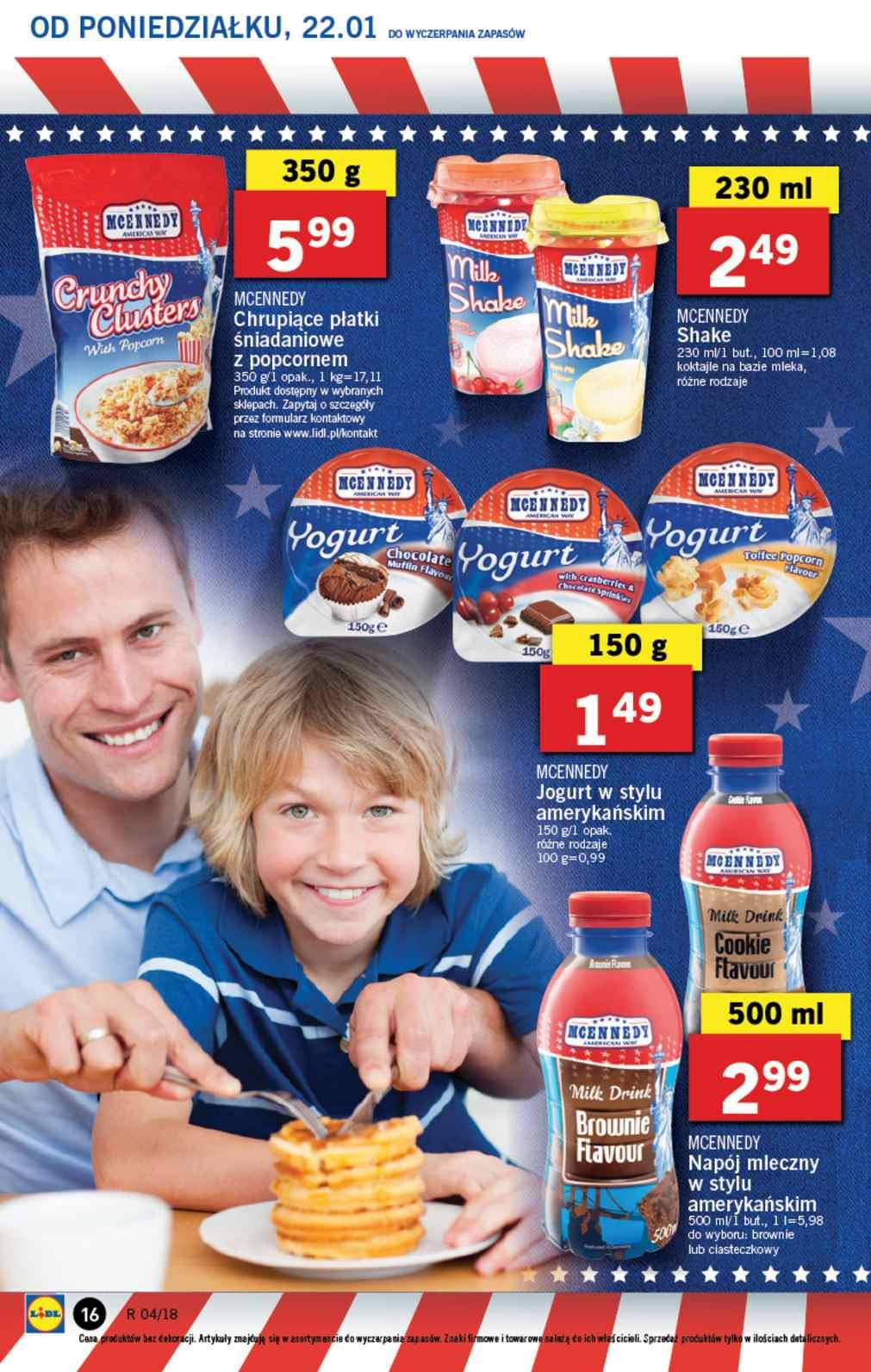 Gazetka promocyjna Lidl do 24/01/2018 str.16