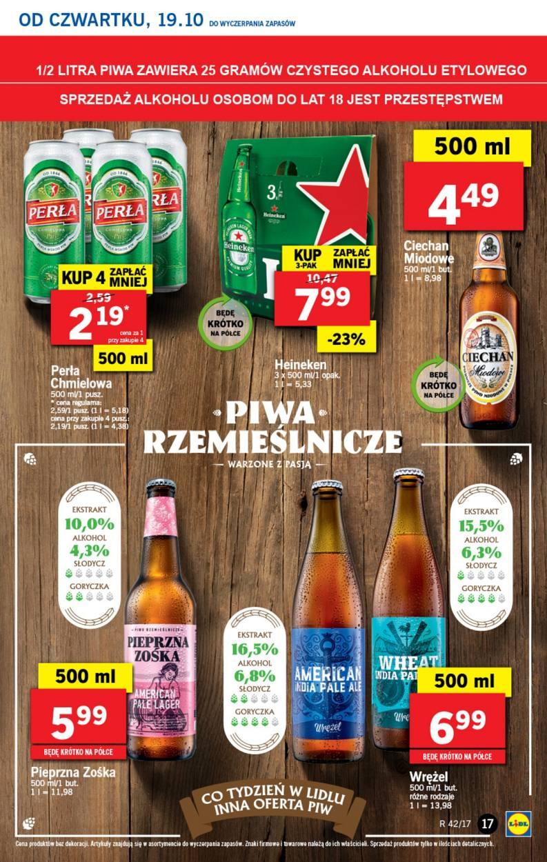 Gazetka promocyjna Lidl do 22/10/2017 str.17