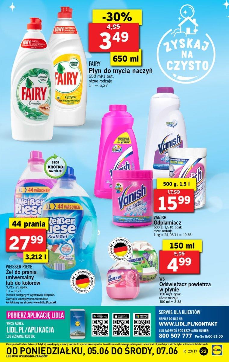 Gazetka promocyjna Lidl do 07/06/2017 str.23