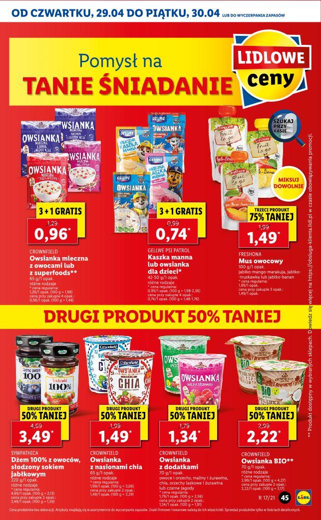 Gazetka promocyjna Lidl do 30/04/2021 str.45