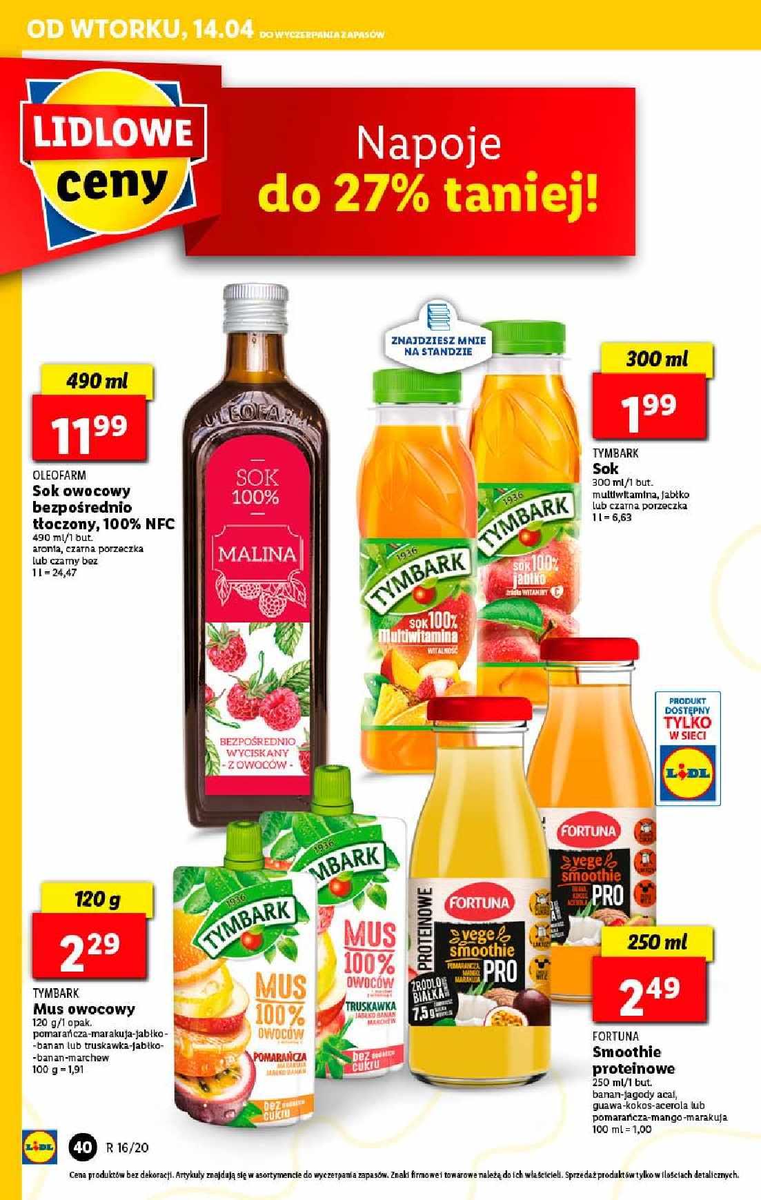 Gazetka promocyjna Lidl do 15/04/2020 str.40