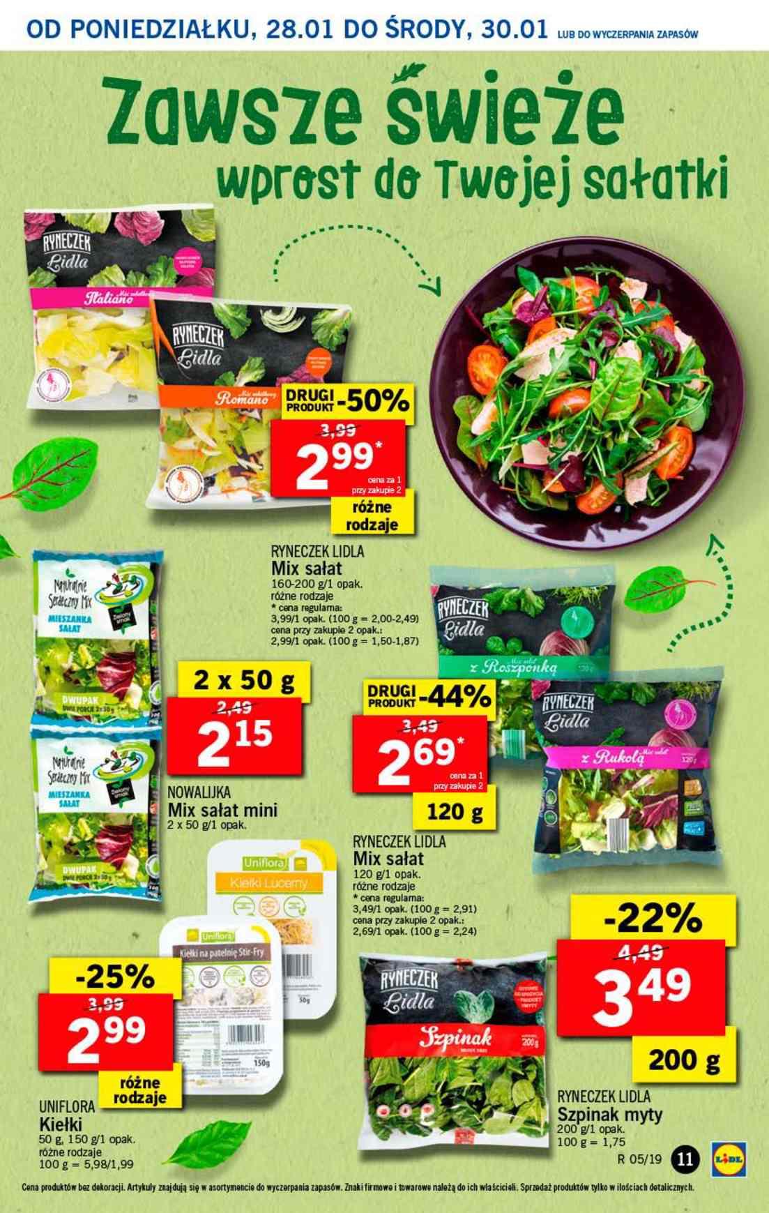 Gazetka promocyjna Lidl do 30/01/2019 str.11