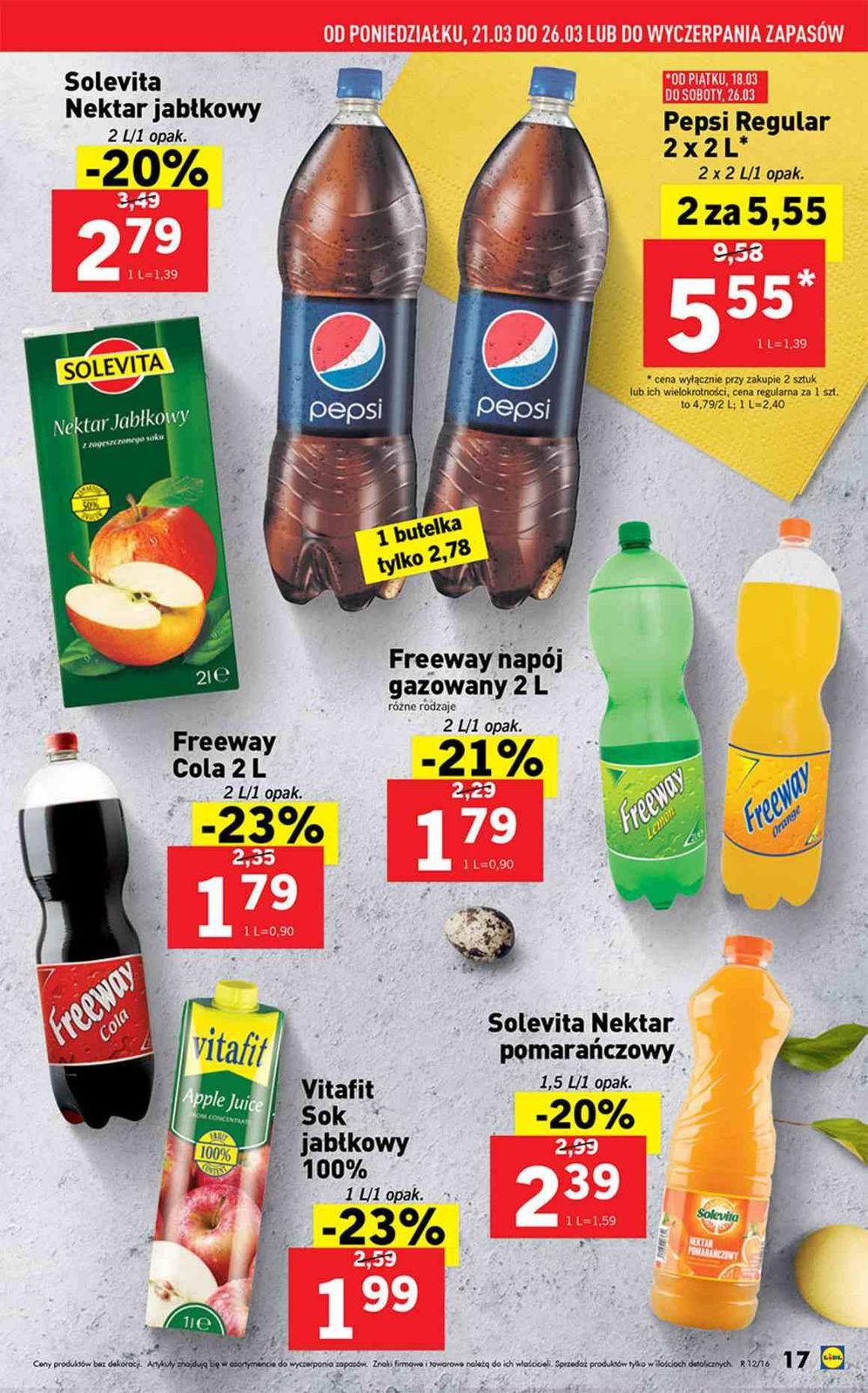 Gazetka promocyjna Lidl do 26/03/2016 str.17