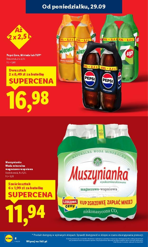 Gazetka promocyjna Lidl do 01/10/2025 str.6