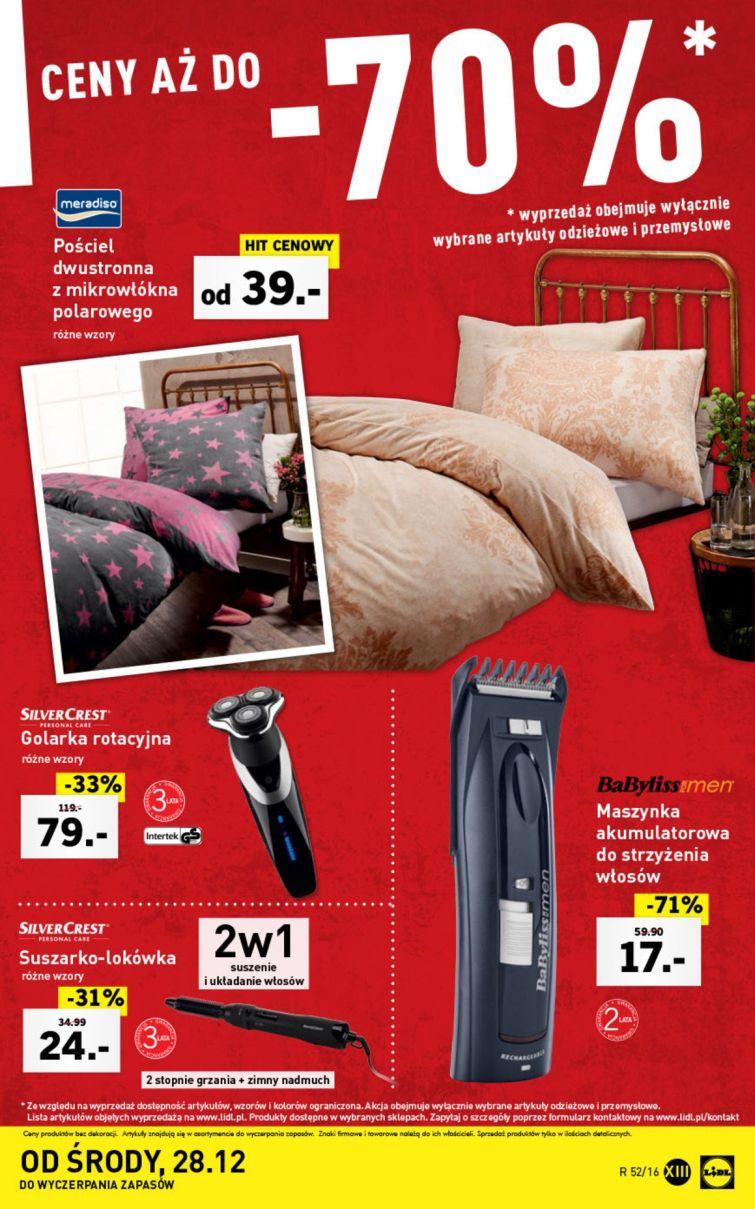 Gazetka promocyjna Lidl do 31/12/2016 str.34