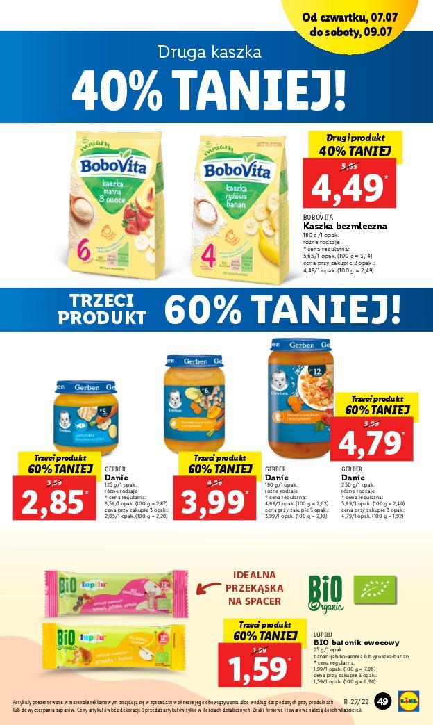 Gazetka promocyjna Lidl do 09/07/2022 str.49