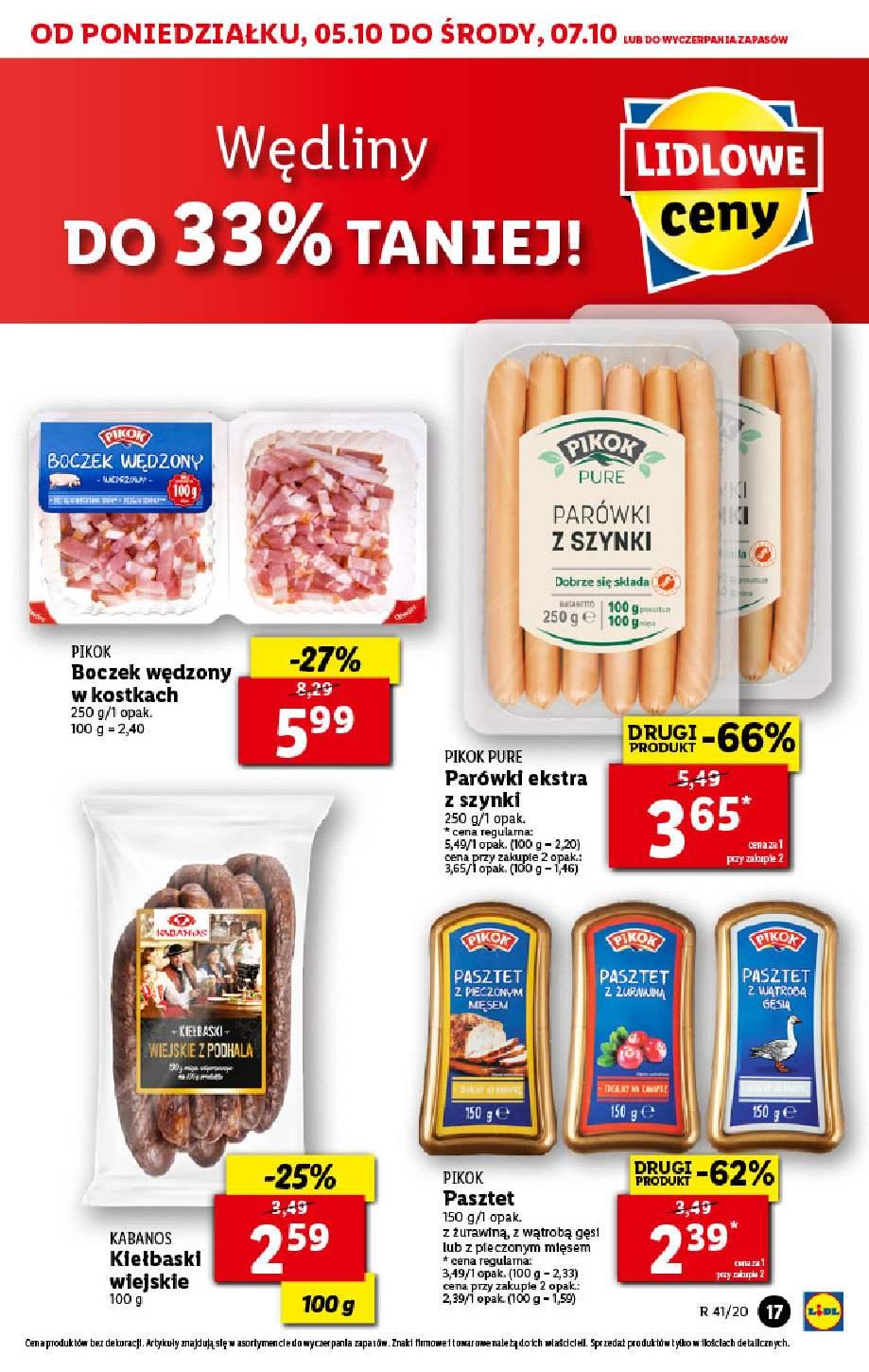 Gazetka promocyjna Lidl do 07/10/2020 str.17