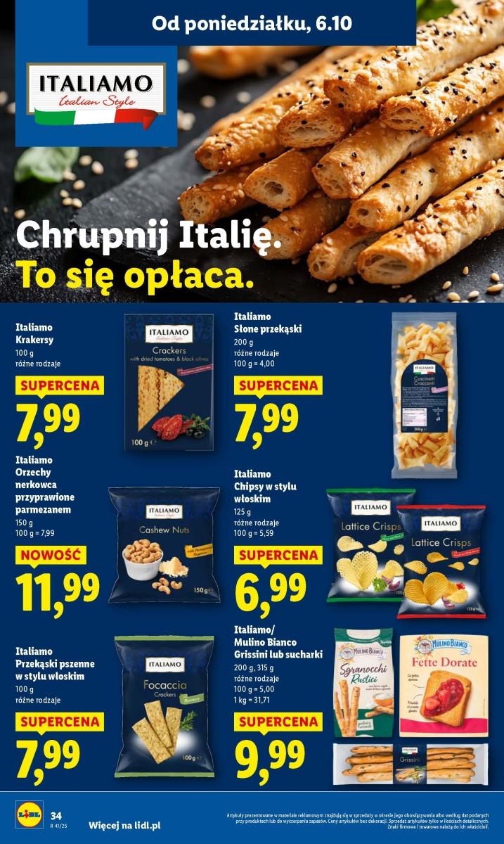 Gazetka promocyjna Lidl do 08/10/2025 str.34
