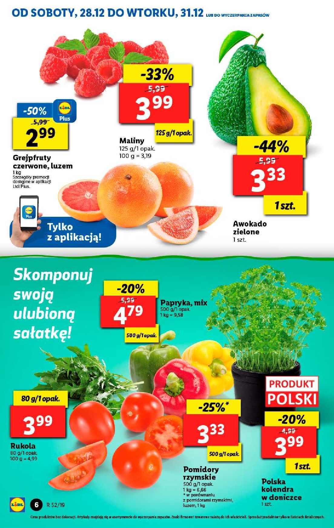 Gazetka promocyjna Lidl do 31/12/2019 str.6