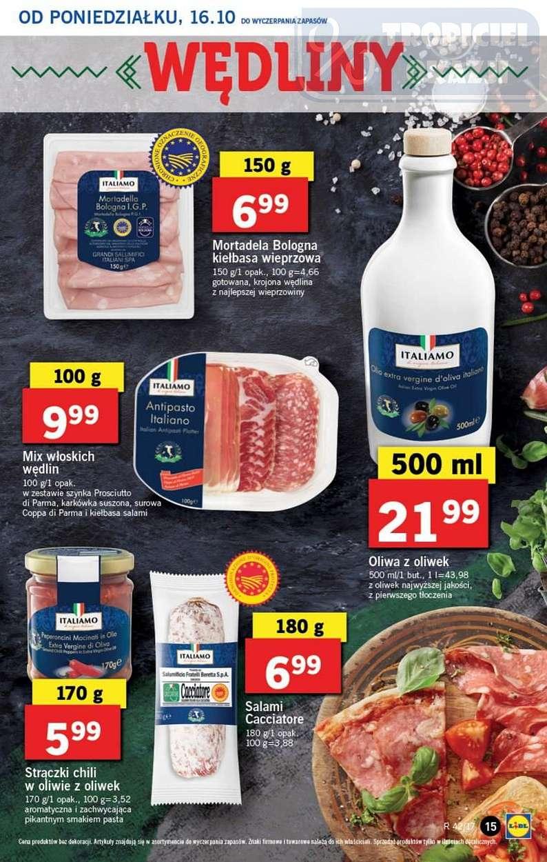 Gazetka promocyjna Lidl do 18/10/2017 str.15