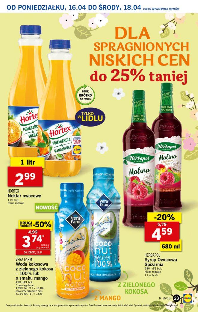 Gazetka promocyjna Lidl do 18/04/2018 str.23