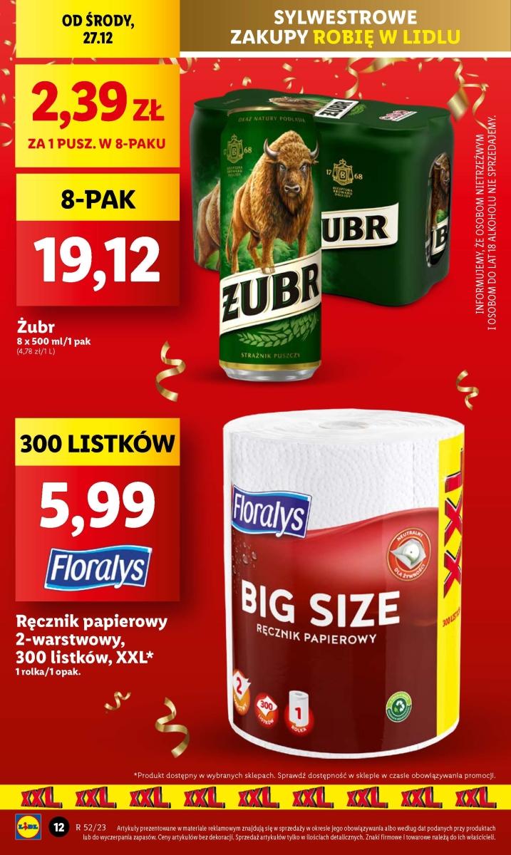 Gazetka promocyjna Lidl do 30/12/2023 str.12