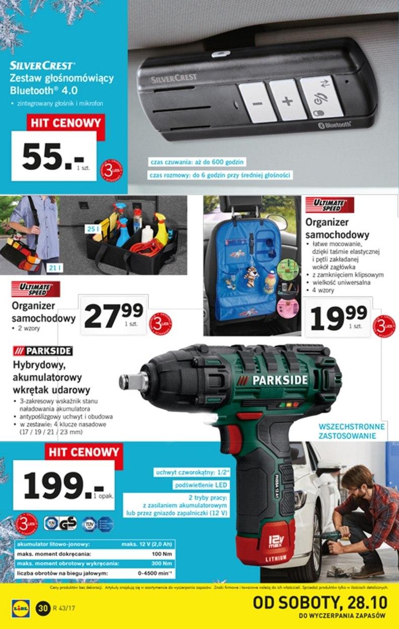 Gazetka promocyjna Lidl do 22/10/2017 str.30