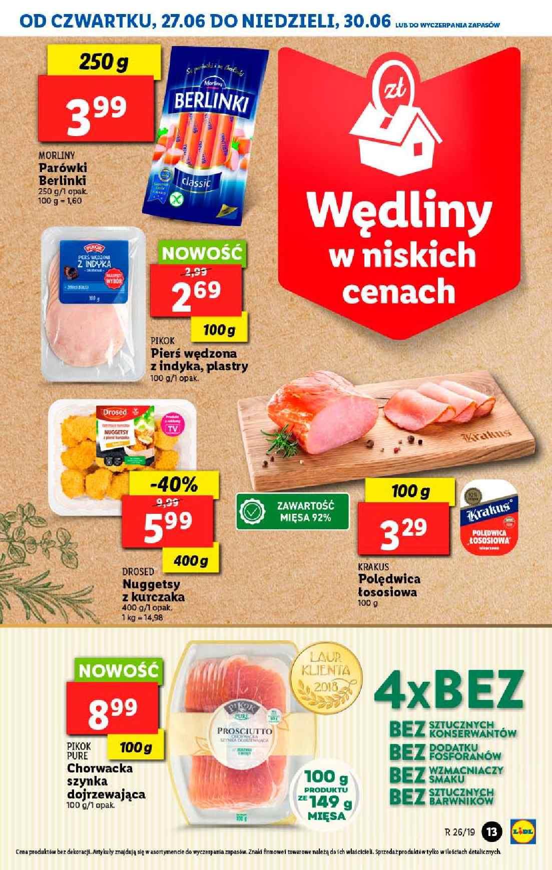 Gazetka promocyjna Lidl do 30/06/2019 str.13