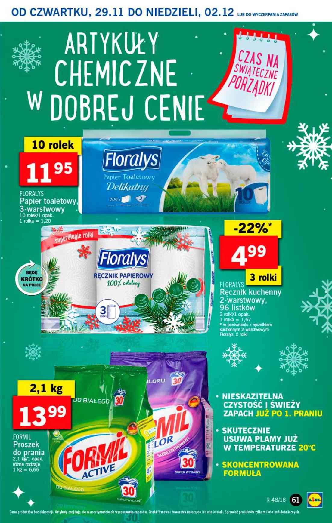 Gazetka promocyjna Lidl do 02/12/2018 str.61