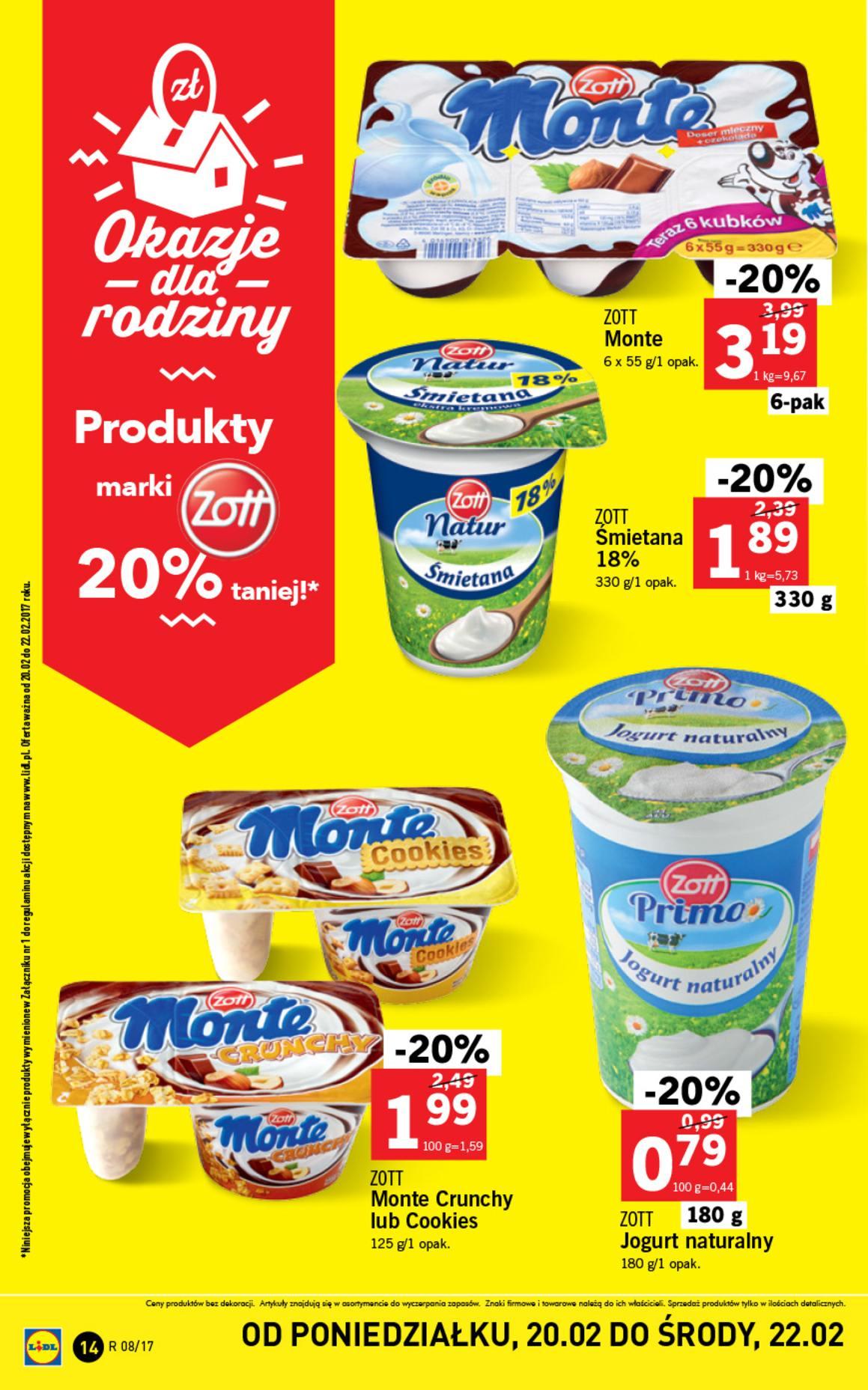 Gazetka promocyjna Lidl do 22/02/2017 str.14