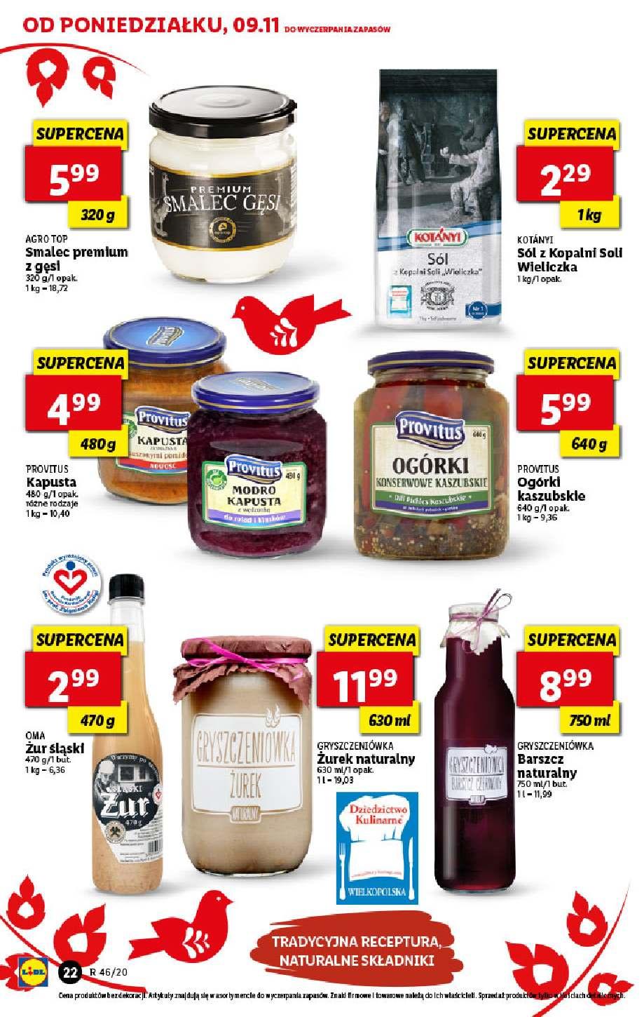 Gazetka promocyjna Lidl do 14/11/2020 str.22