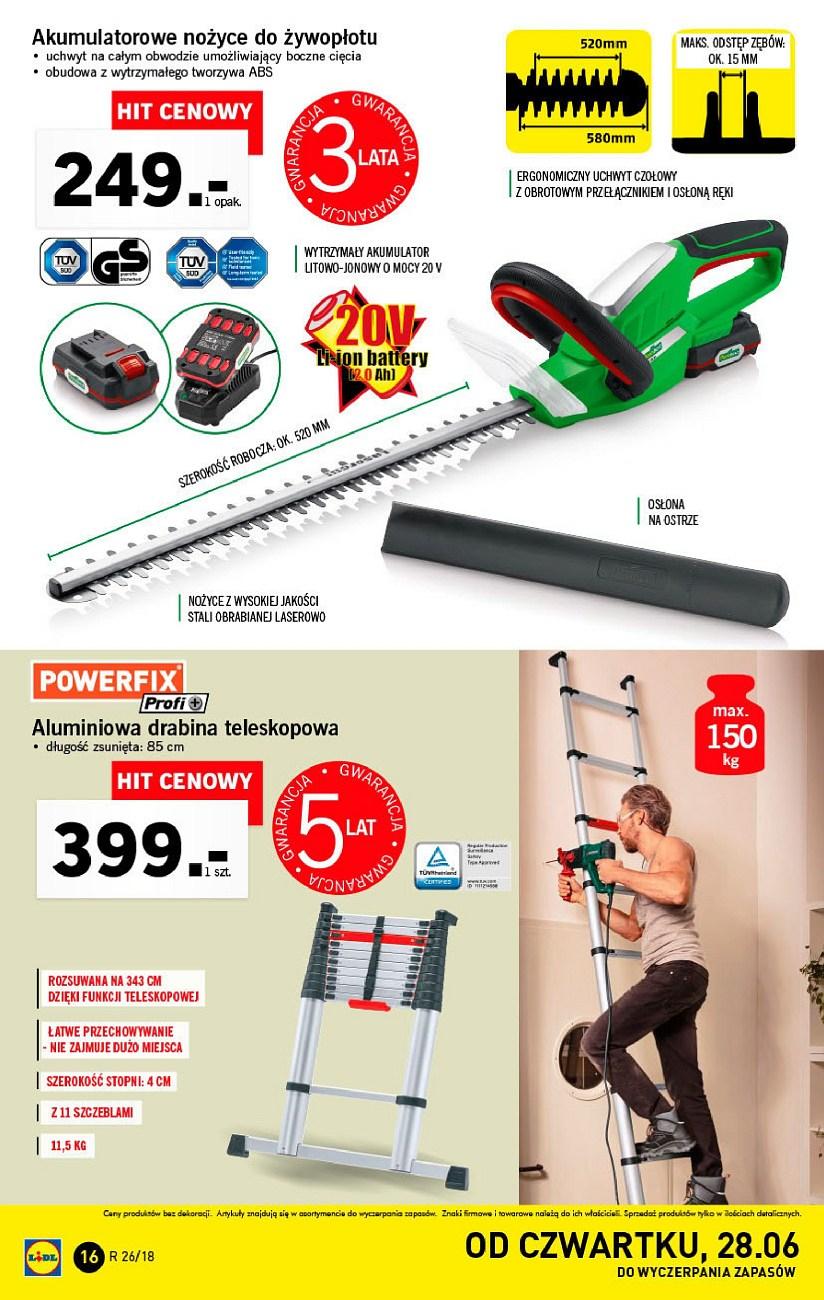 Gazetka promocyjna Lidl do 01/07/2018 str.16