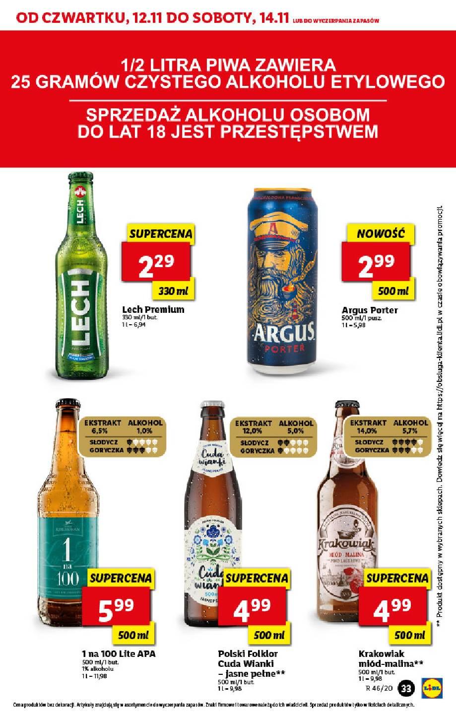 Gazetka promocyjna Lidl do 14/11/2020 str.33