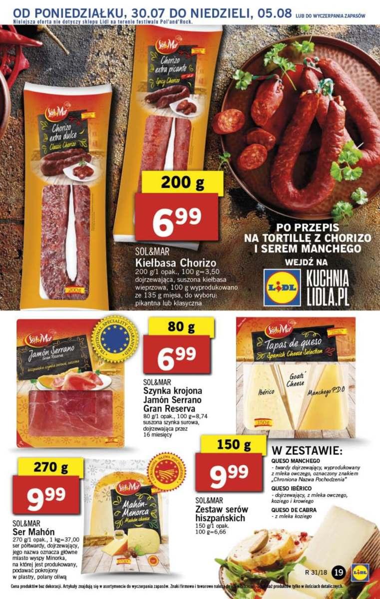 Gazetka promocyjna Lidl do 05/08/2018 str.19