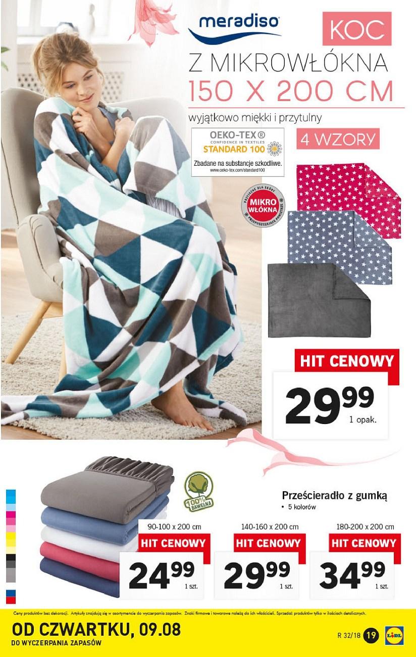 Gazetka promocyjna Lidl do 11/08/2018 str.19