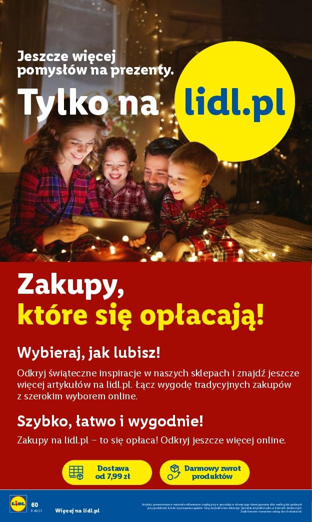 Gazetka promocyjna Lidl do 30/11/2025 str.60