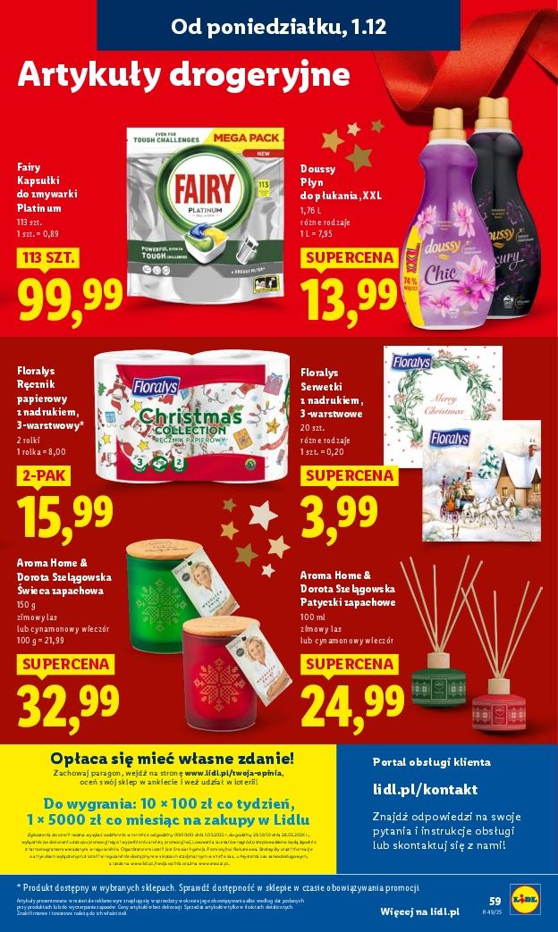 Gazetka promocyjna Lidl do 03/12/2025 str.61
