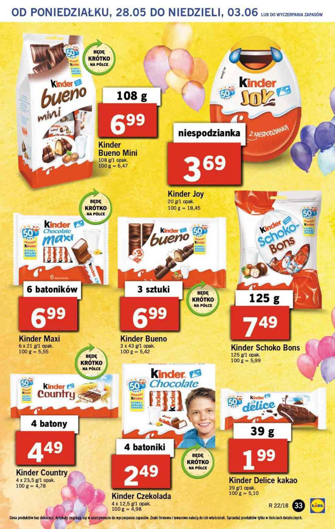 Gazetka promocyjna Lidl do 30/05/2018 str.33