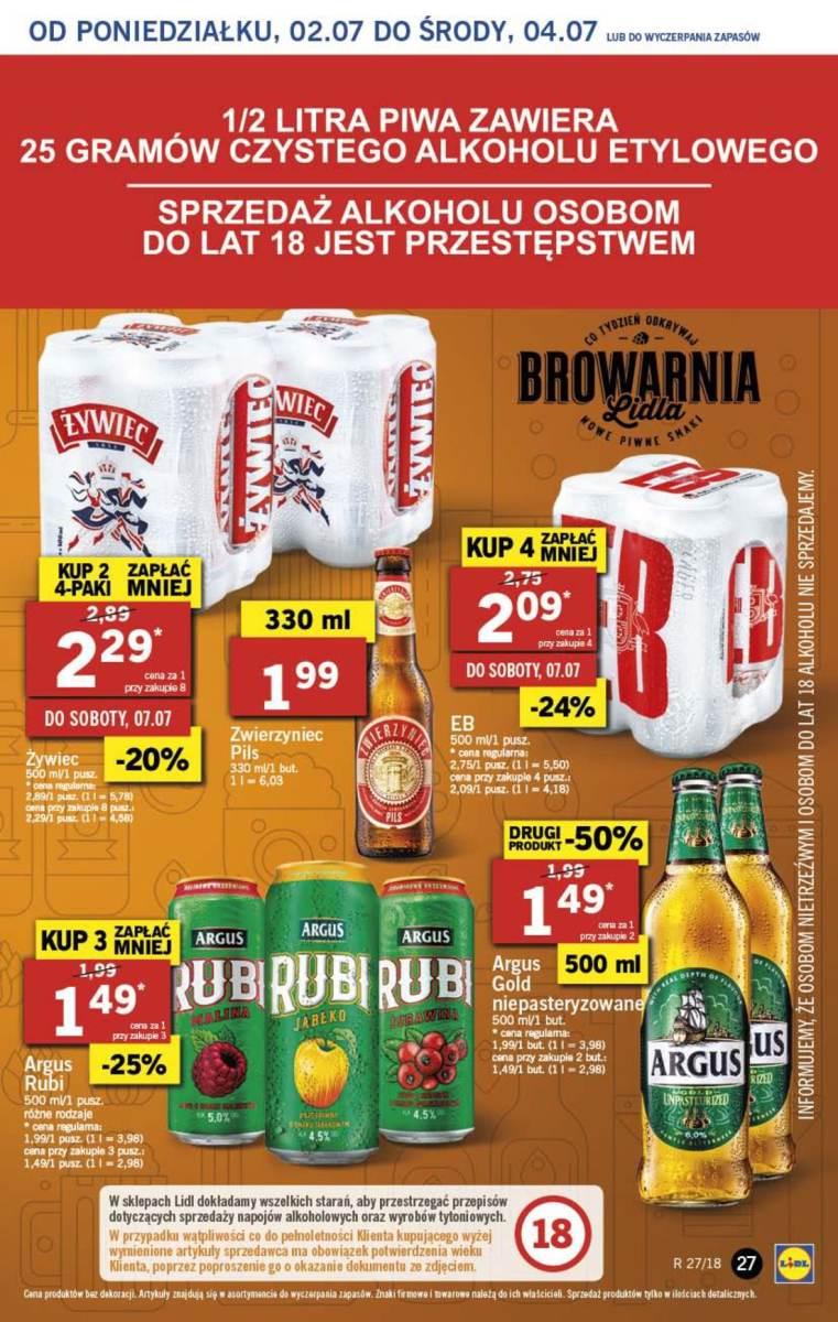 Gazetka promocyjna Lidl do 04/07/2018 str.27