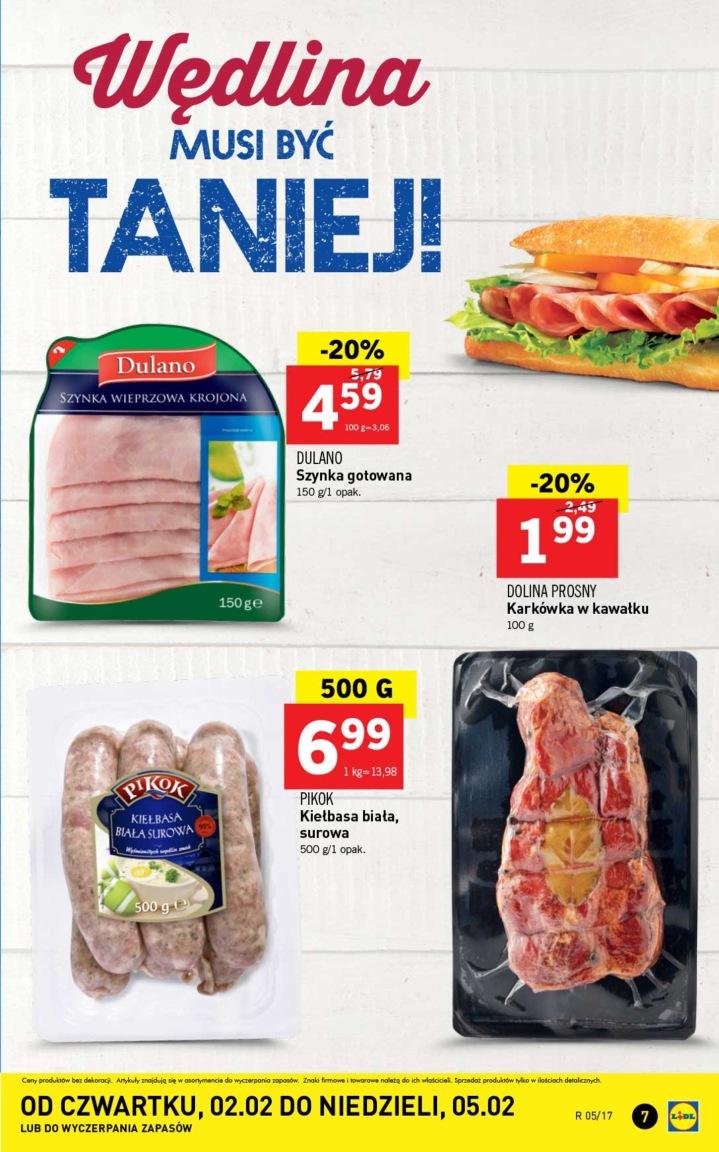 Gazetka promocyjna Lidl do 05/02/2017 str.7