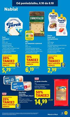 Lidl od poniedziałku