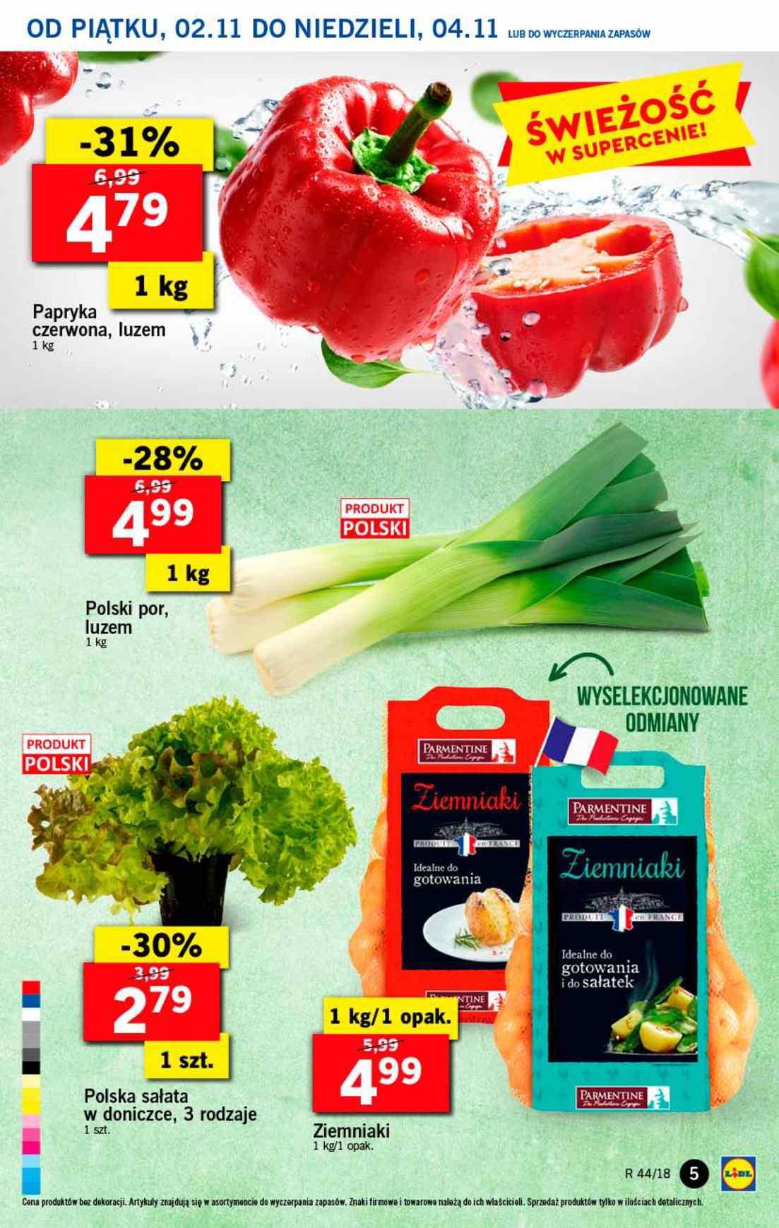 Gazetka promocyjna Lidl do 04/11/2018 str.5