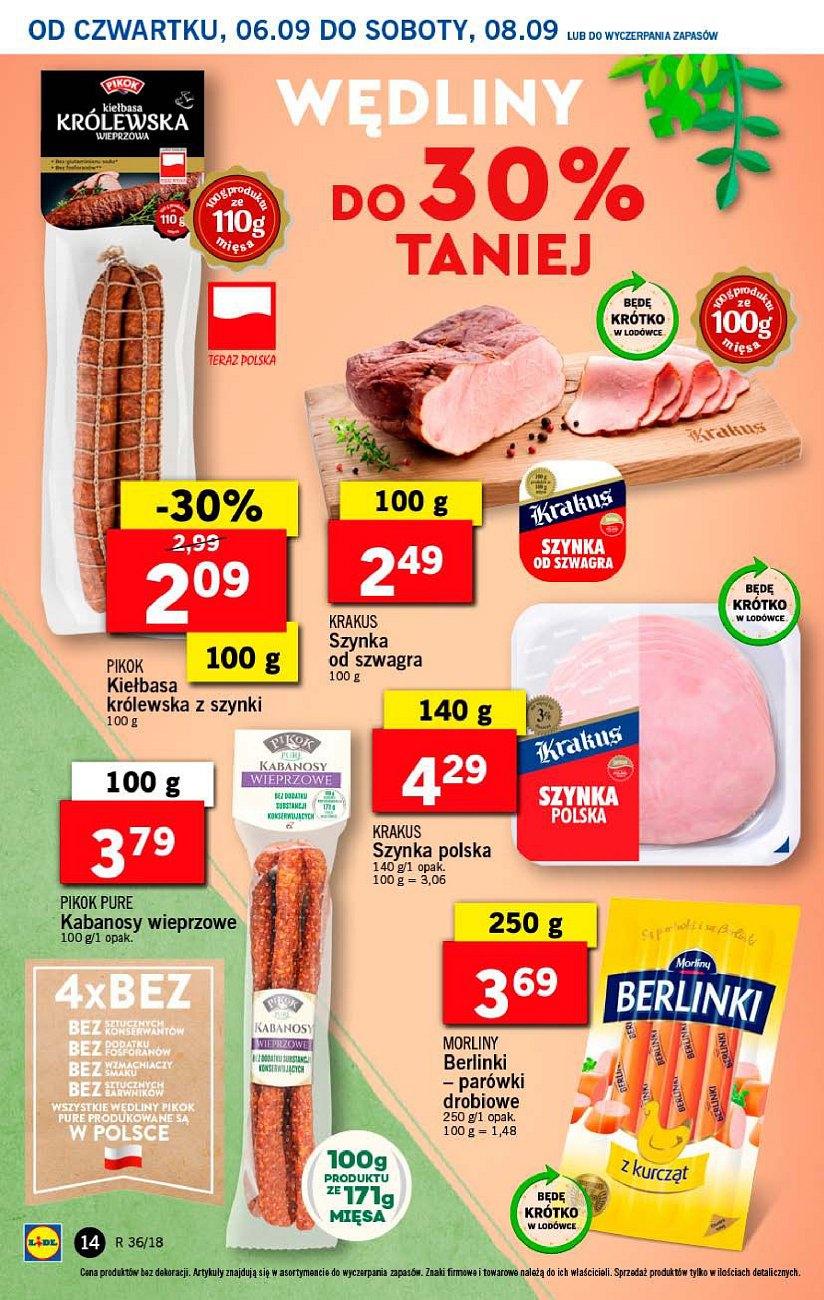 Gazetka promocyjna Lidl do 08/09/2018 str.14