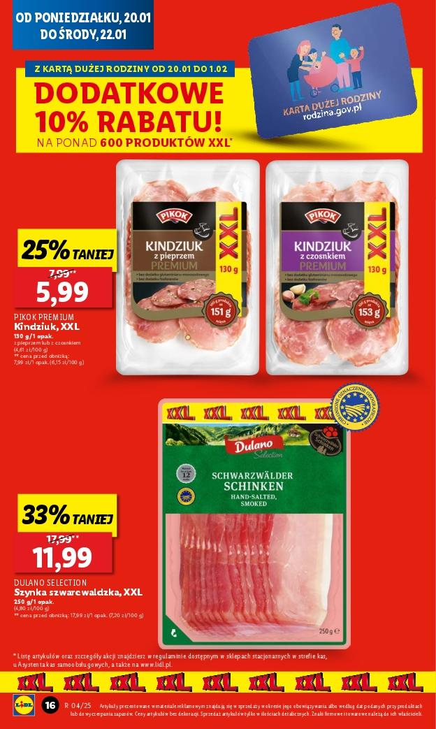 Gazetka promocyjna Lidl do 22/01/2025 str.20