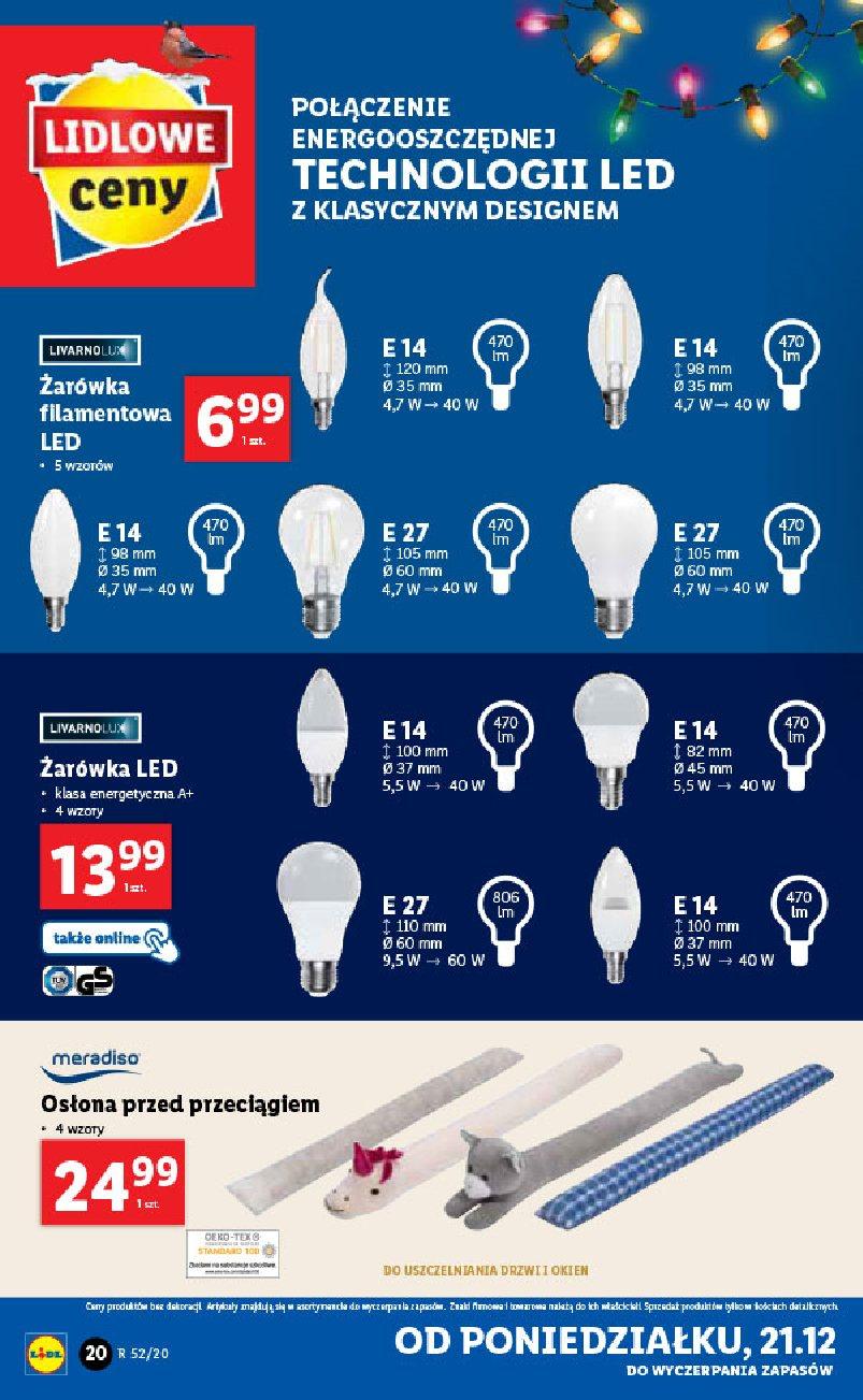 Gazetka promocyjna Lidl do 24/12/2020 str.20