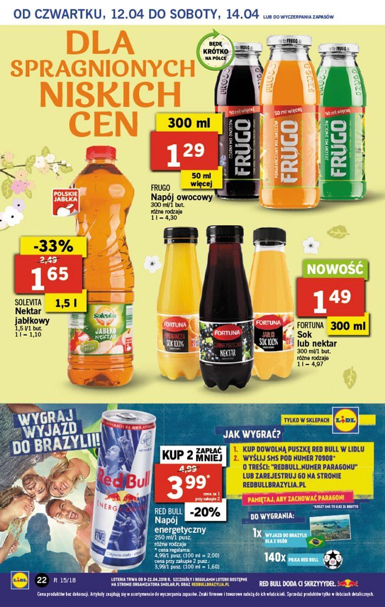 Gazetka promocyjna Lidl do 14/04/2018 str.22