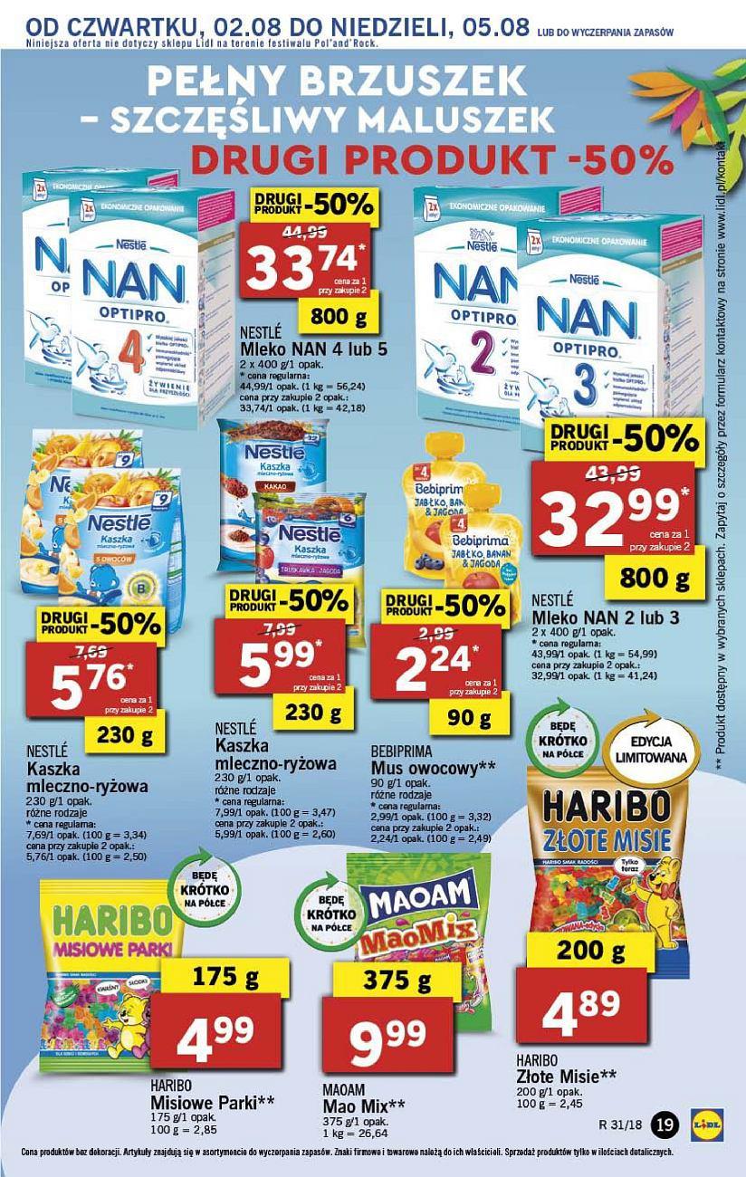 Gazetka promocyjna Lidl do 05/08/2018 str.19