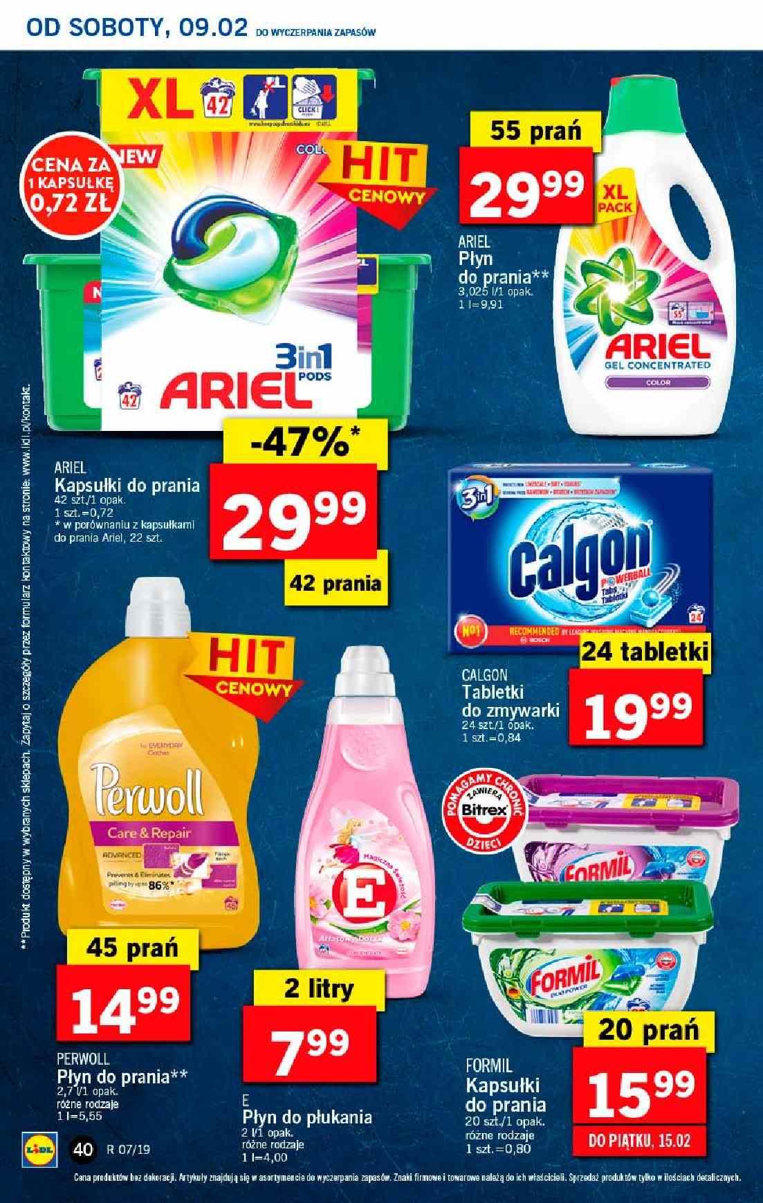 Gazetka promocyjna Lidl do 13/02/2019 str.40