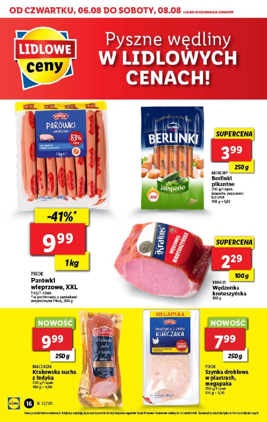 Gazetka promocyjna Lidl do 08/08/2020 str.16