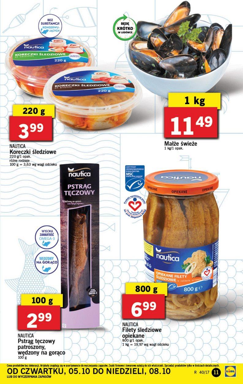 Gazetka promocyjna Lidl do 08/10/2017 str.11