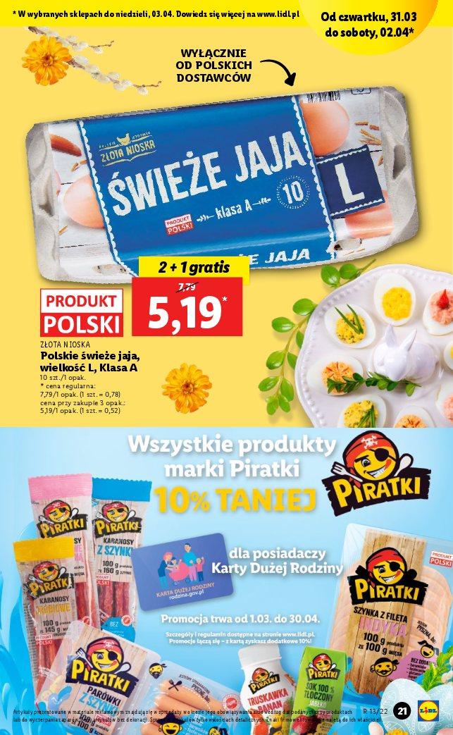 Gazetka promocyjna Lidl do 02/04/2022 str.21