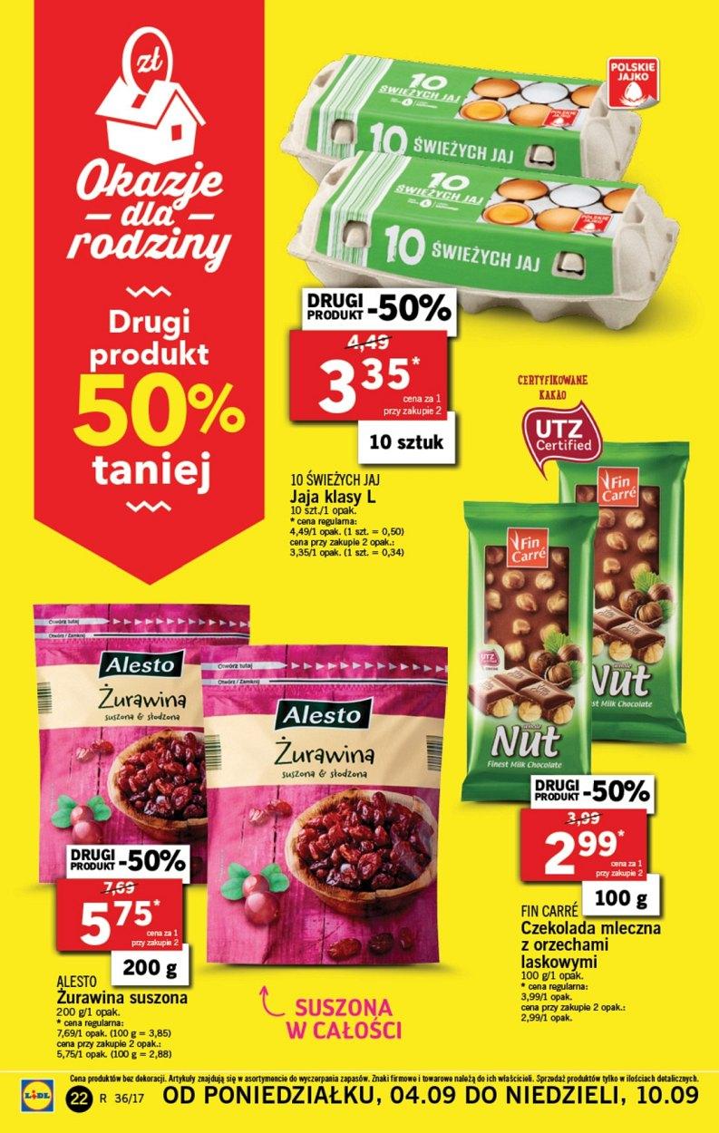 Gazetka promocyjna Lidl do 06/09/2017 str.22