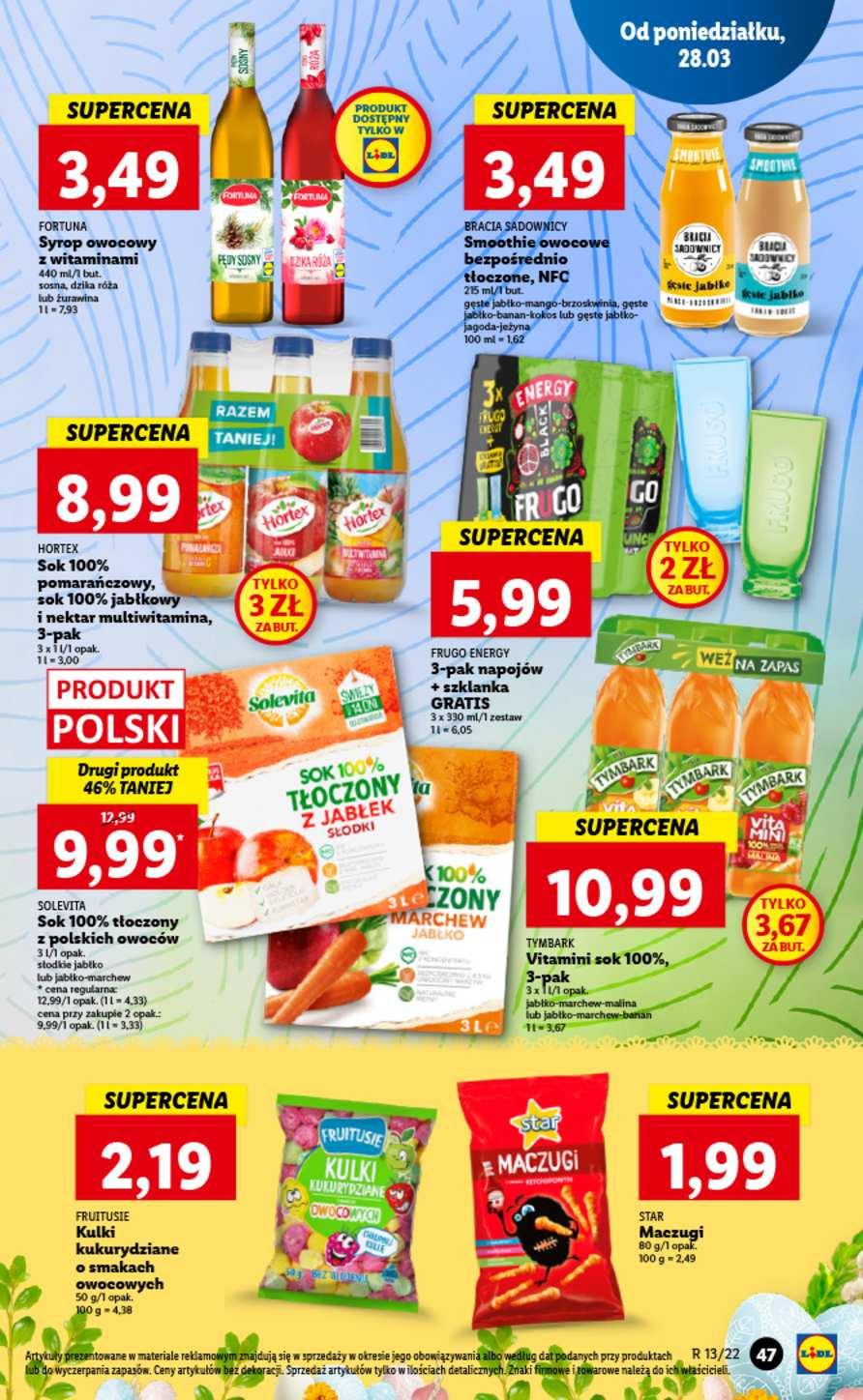 Gazetka promocyjna Lidl do 30/03/2022 str.47