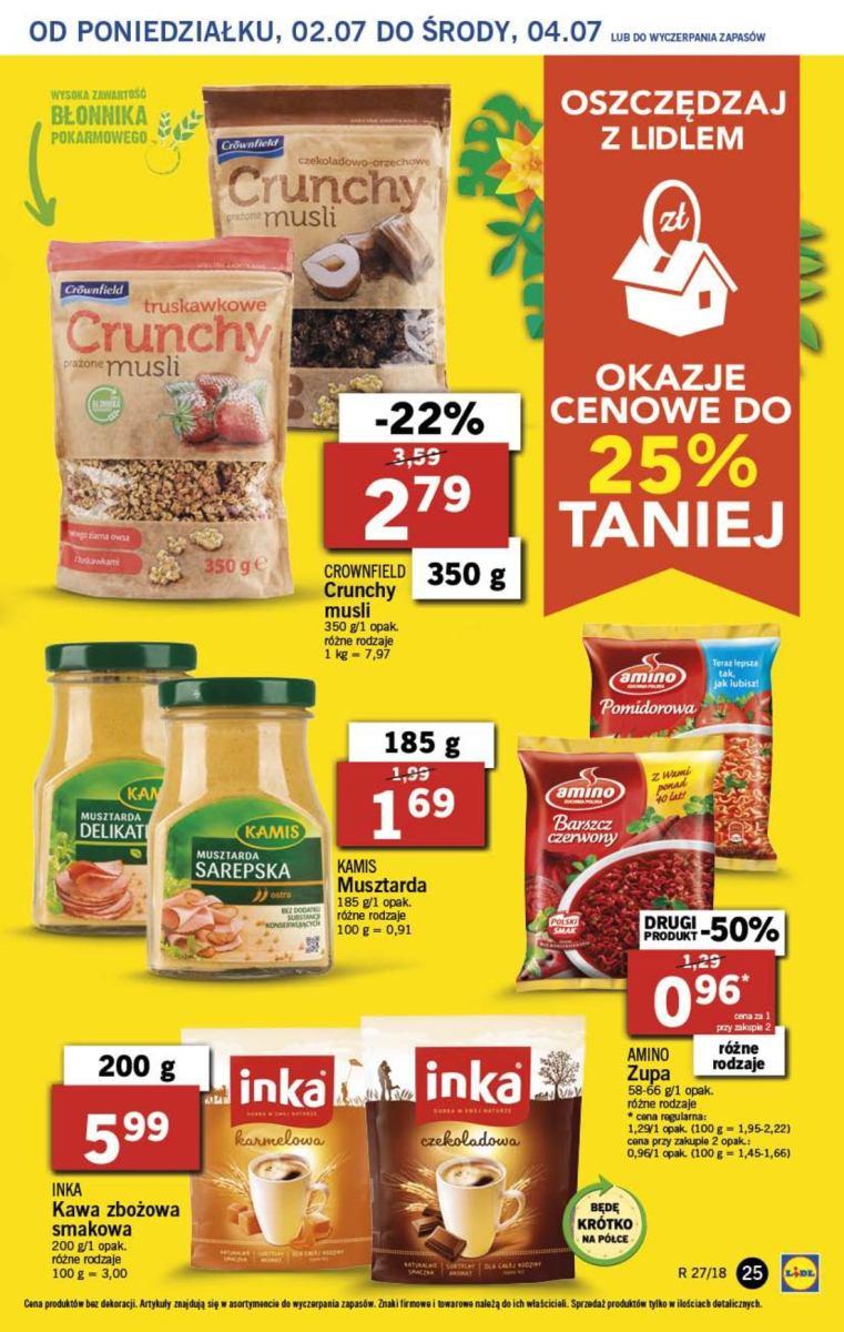 Gazetka promocyjna Lidl do 04/07/2018 str.25