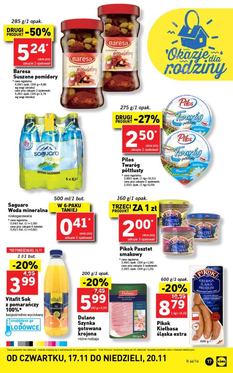 Gazetka promocyjna Lidl do 20/11/2016 str.17