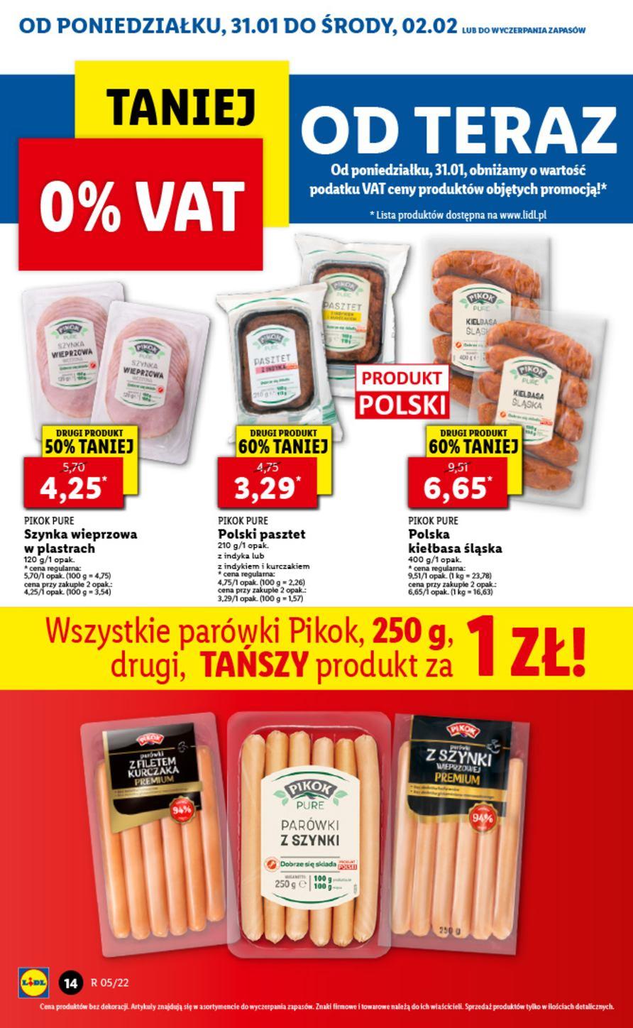 Gazetka promocyjna Lidl do 02/02/2022 str.14