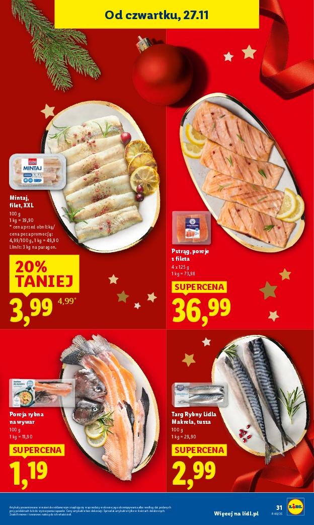 Gazetka promocyjna Lidl do 29/11/2025 str.31